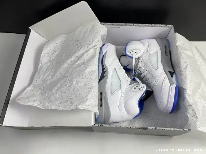 Official Maikesneakers Air Jordan White (2021) Retro 5 DD0587-140 Stealth 0405